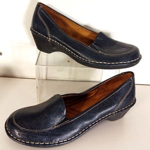 Women's NATURALIZER SHANE Black Leather Shoes Size